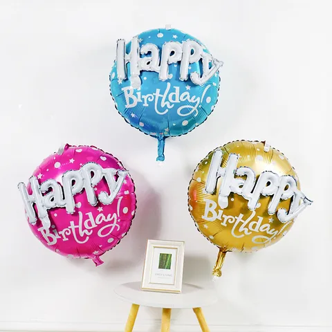 Birthday Basic Modern Style Classic Style Letter Heart Shape Aluminum Film Birthday Balloons