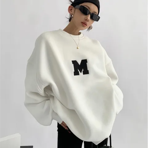 Hoodies & Sweatshirts Long Sleeve Streetwear Letter