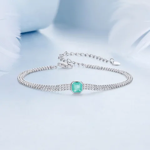 Sterling Silver Elegant Luxurious Bracelets