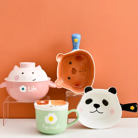 Cute Cartoon Ceramics Tableware 1 Piece