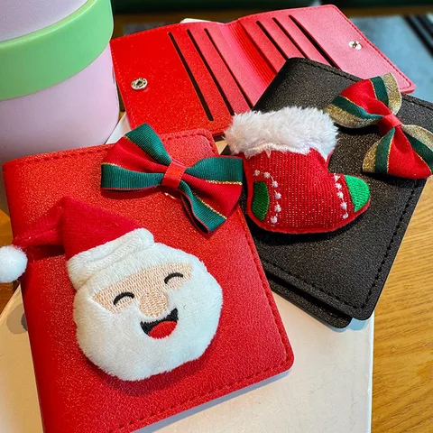 1 Piece Santa Claus Class Christmas Learning Christmas Raw Wood Pulp Cloth Paper Cute Notebook