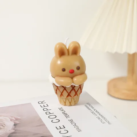 Cute Rabbit Soybean Mixed Wax Candle