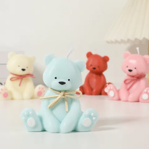 Cute Bear Soybean Mixed Wax Candle