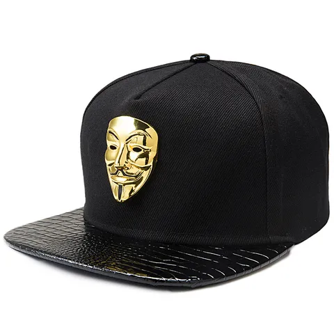 Unisex Simple Style Mask Curved Eaves Baseball Cap