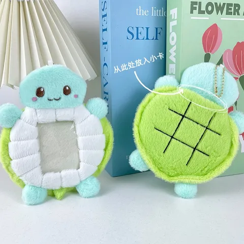 Women's Tortoise Plush Open Card Holders