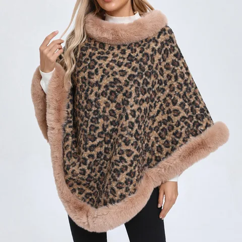 Women's Streetwear Leopard Polyester Shawl