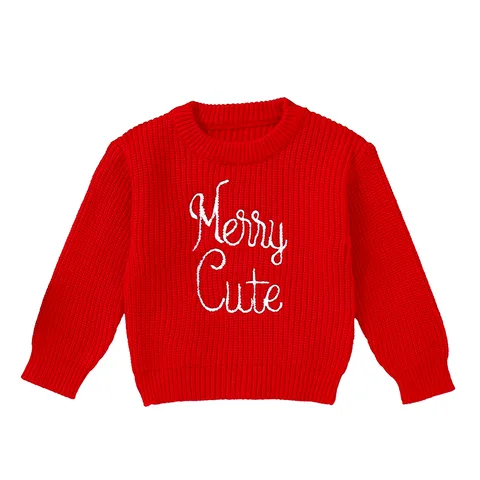 Christmas Cute Letter Hoodies & Sweaters