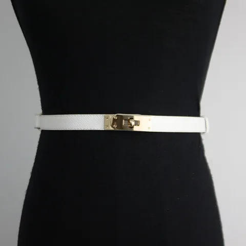 Direct Batch Double-sided Adjustable Elastic Buckle Ladies Thin Belt Kelly Belt Dress  Summer New