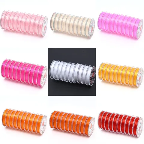 10 Rolls/Package Spandex  Wire Diameter: 0.8mm Jewelry Accessories