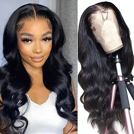 Women's Casual Street Real Hair Centre Parting Curls Wigs