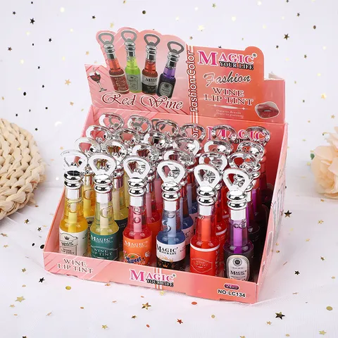 Casual Letter Glass Lipstick Lip Balm