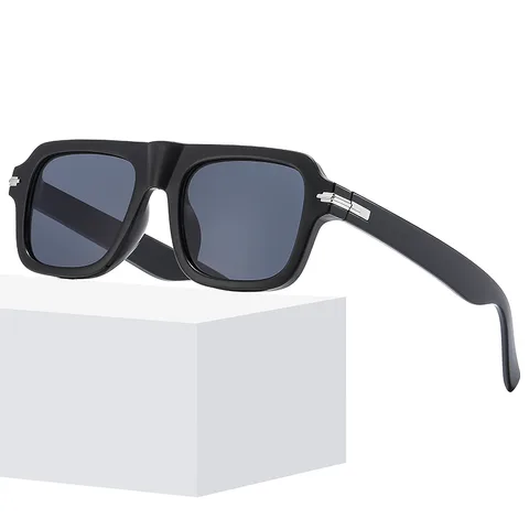 Simple Style Classic Style Geometric Ac Square Full Frame Glasses