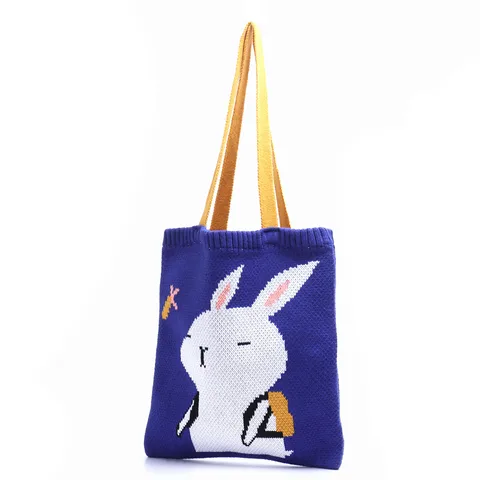 Women's Large Polyester Animal Cute Open Underarm Bag