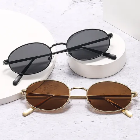 Casual Oval Ac Oval Frame Full Frame Women's Sunglasses