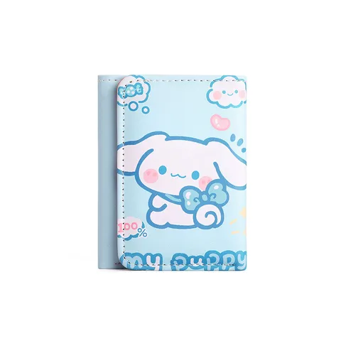 Unisex Cartoon Pu Leather Flip Cover Wallets