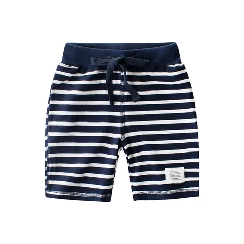 27kids Korean Version Of Children's Clothing Summer New Children's Pants Men's Pants Baby Pants Striped Primary Source