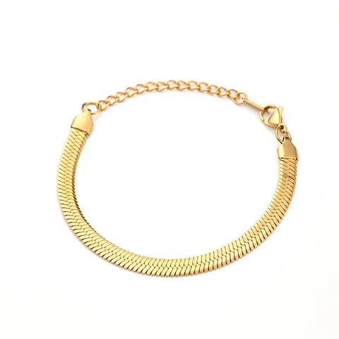 Casual Modern Style Simple Style Eye 304 Stainless Steel 18K Gold Plated Bracelets In Bulk