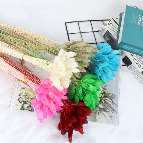 [Gem Grass] Natural Dried Flowers And Plants Eternal Wreath Bouquet Aromatherapy Candle Diy Material Mori Decorative Flower Material