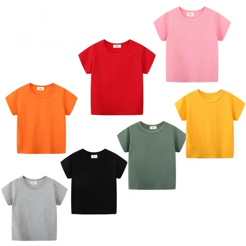 Summer New Short-sleeved Shirt Hot Men's And Women's Children's T-shirt Children's Clothing Factory Wholesale Distribution