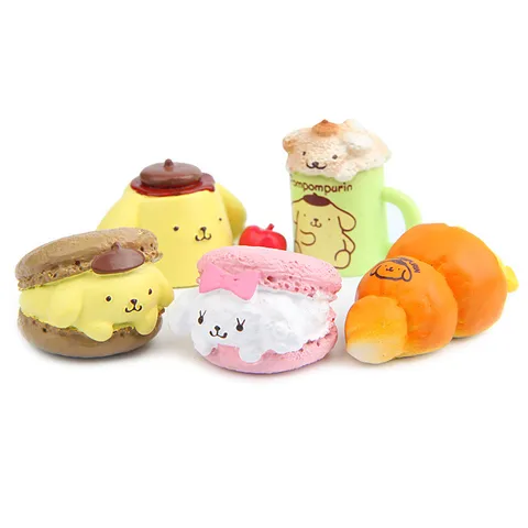 Small Fresh Korean Creative Food Edition Food Play Pudding Yellow Hand DIY Micro Landscape Fleshy Landscaping Doll