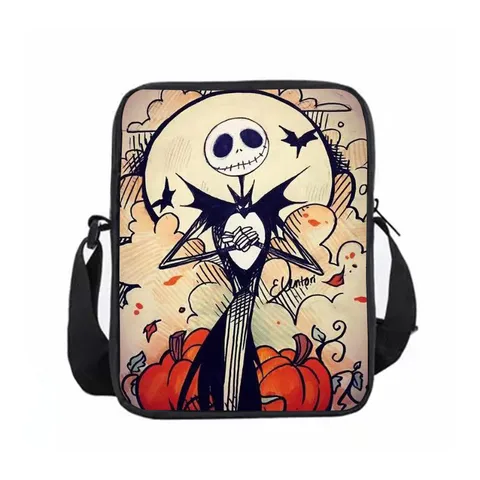 Christmas Night Cry Satchel Around Primary And Secondary School Students Printed LOGO Cartoon Shoulder Messenger Bag Factory Wholesale