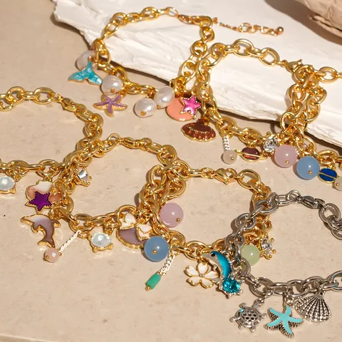 Simple Style Classic Style Star Alloy Wholesale Bracelets