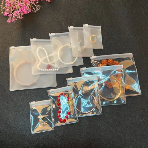 1 Piece Plastic Simple Style Classic Style Date Square Jewelry Packaging Bags