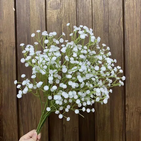 Gypsophila Artificial Flower Fake Flower Living Room Hotel Decoration Plastic Flower Dining Table Decoration Wedding Holding Flower Bouquet