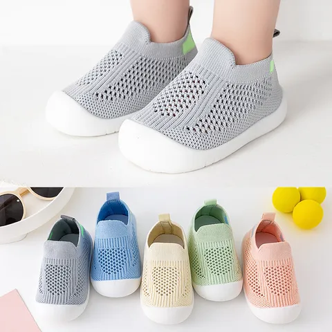 Baby Toddler Shoes Summer Sandals Boys Baby Soft Bottom Children Breathable Mesh Shoes Baby Shoes Children 1 1 2-3 Years Old Spring