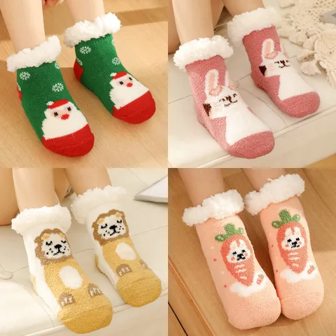 Unisex Cute Sweet Cartoon Polyester Crew Socks A Pair