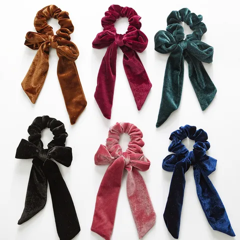 Women's Cute Bow Knot Cloth Hair Tie