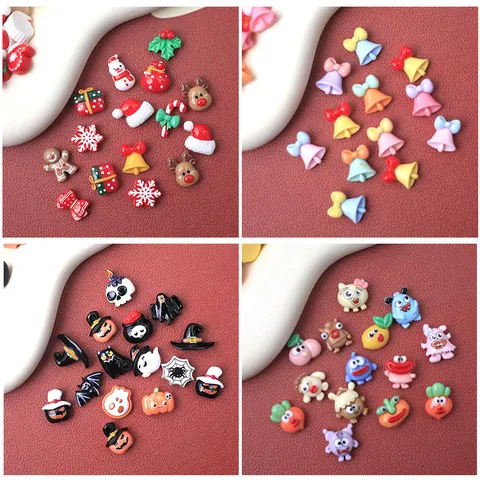 5 PCS/Package Resin Cartoon Resin Accessories