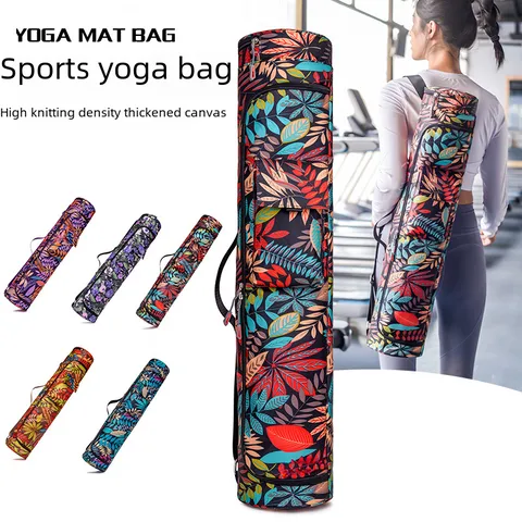 New In Stock Yoga Bag Large Capacity Storage Shoulder Bag Thickened Yoga Mat Bag Storage Bag Women's Bag LOGO