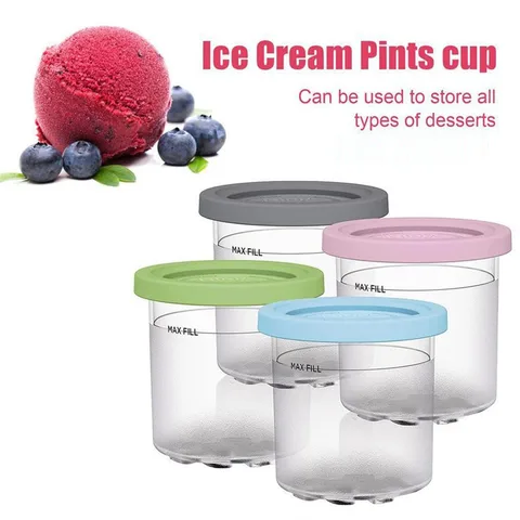 Ice Cream Storage Jar For Ninja Ice Cream Cup NC299AM C300s Seri Es Ice Cream Jar