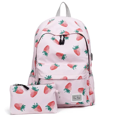 Bag  New Arrival  Backpack Customized Bag Backpack Backpack Female Student Schoolbag Large Capacity Women's Bag Mummy