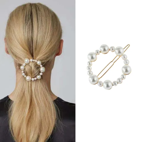 Women's Casual Simple Style Streetwear Geometric Alloy Hair Clip