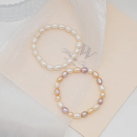 Freshwater Pearl Casual Simple Style Streetwear Bracelets