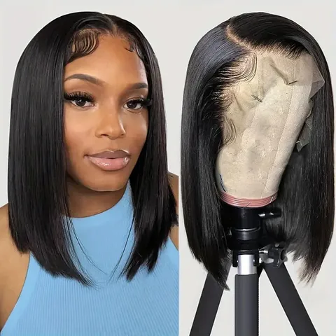 Women's Elegant Masquerade Prom High Temperature Wire Straight Hair Wigs