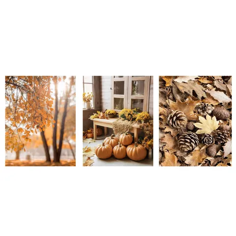 Pastoral Scenery Landscape Canvas  Artificial Decorations