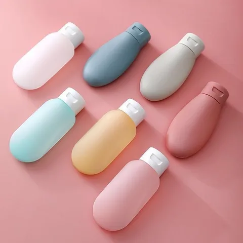 Nordic Travel Sub Bottling Squeeze Lotion Bottle Portable Shampoo Bottle Plastic 60ml Travel Sub Small Bottle Suit