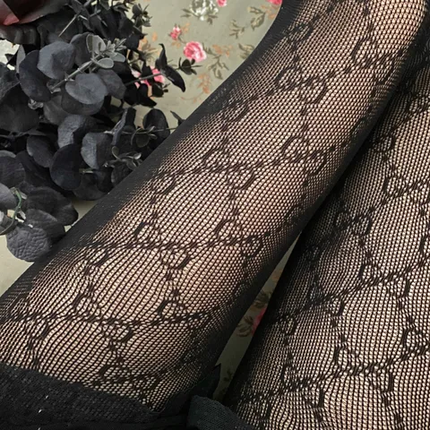 Sexy Fishnet Pantyhose Women's Black Silk Mesh Stockings