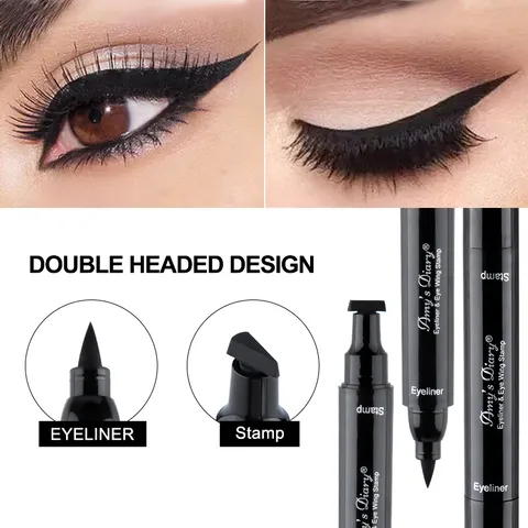 Fashion Geometric Double-headed Seal Liquid Eyeliner