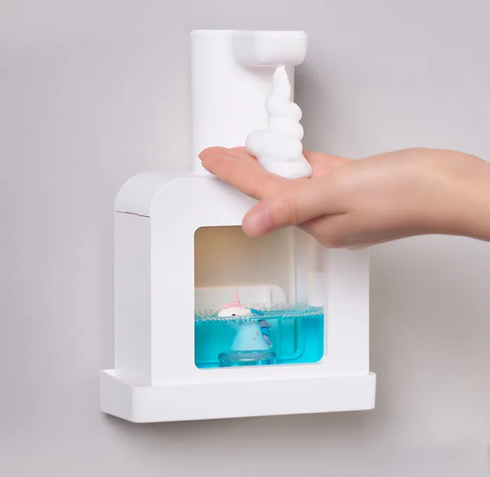 Cute Cartoon ABS Automatic Hand Washing Machine Bathing