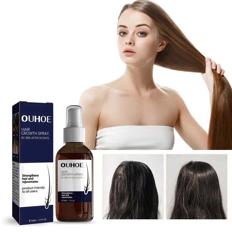 OUHOE Dense Hair Spray Strong And Strong Hair Moisturizing Thick Hair Repair Dry And Manic Hair Damaged Care