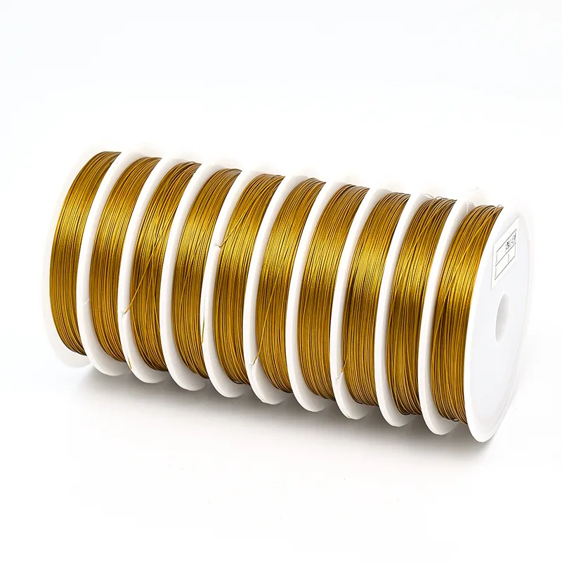 10 Rolls/Package Steel Wire  Wire Diameter: 0.38mm Wire Diameter: 0.3mm Wire Diameter: 0.45mm Jewelry Accessories