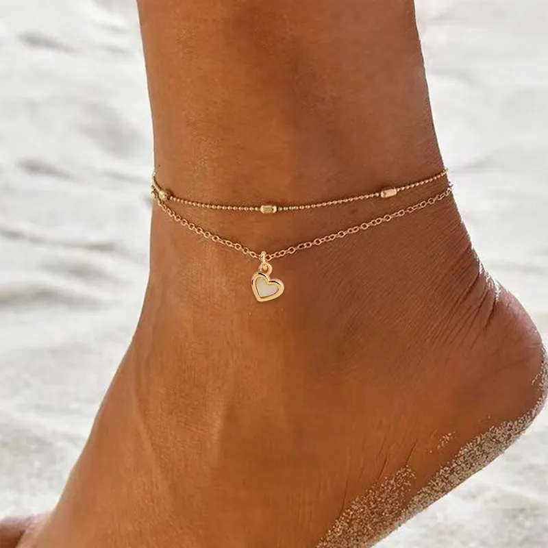 Wholesale Jewelry Casual Simple Style Starry Sky Copper Anklet