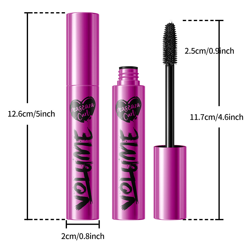 Shedoes  Hot Mascara Waterproof Sweat-proof Natural Long-lasting Thick Long Non-blooming  Direct Sales display picture 7