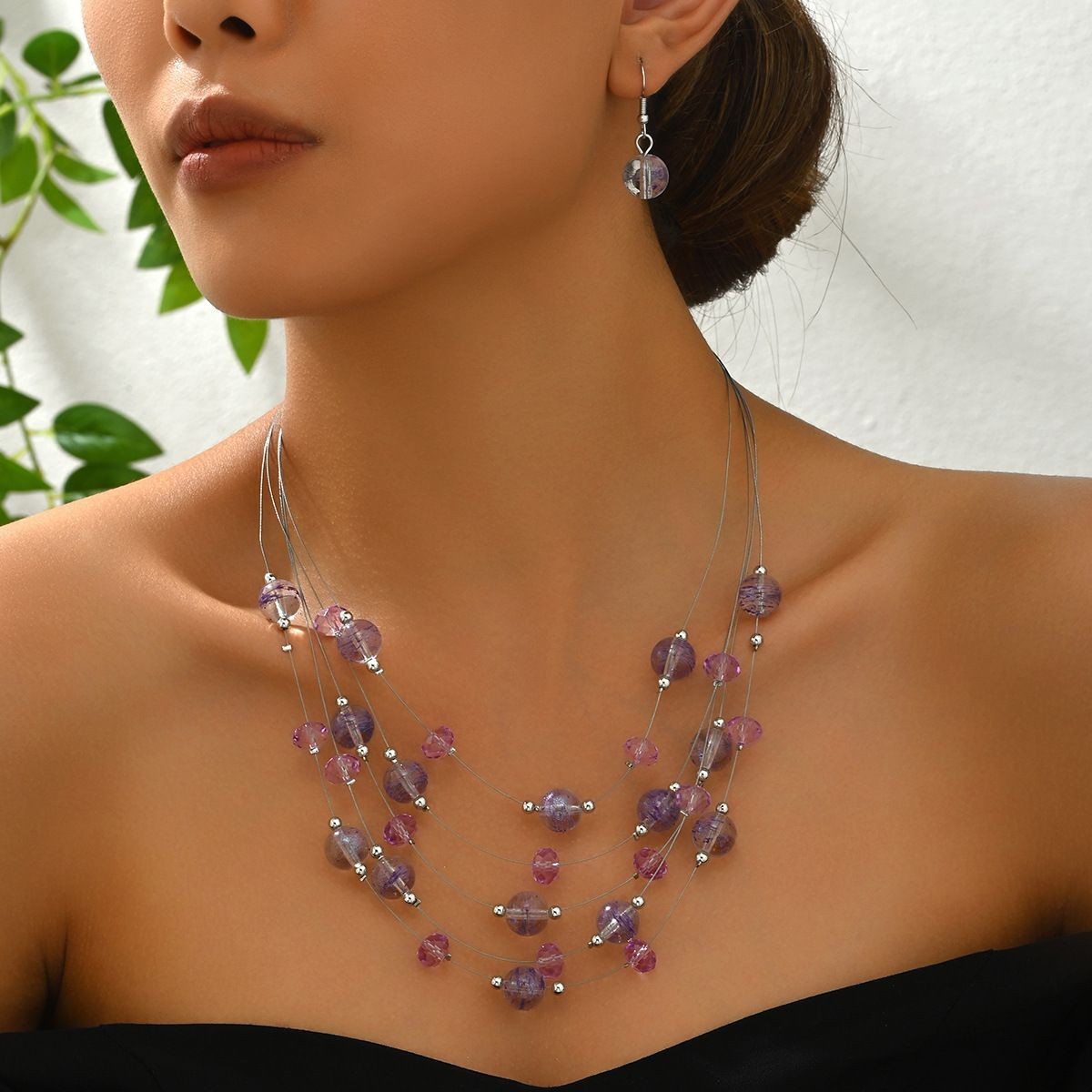 Bohemian Round Alloy Polyester Women's Jewelry Set display picture 4