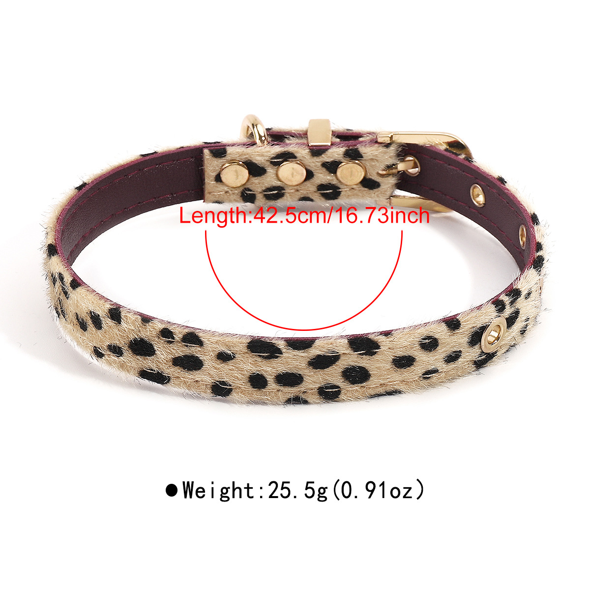 Streetwear Heart Shape Leopard Pu Leather Alloy Wholesale Choker display picture 3