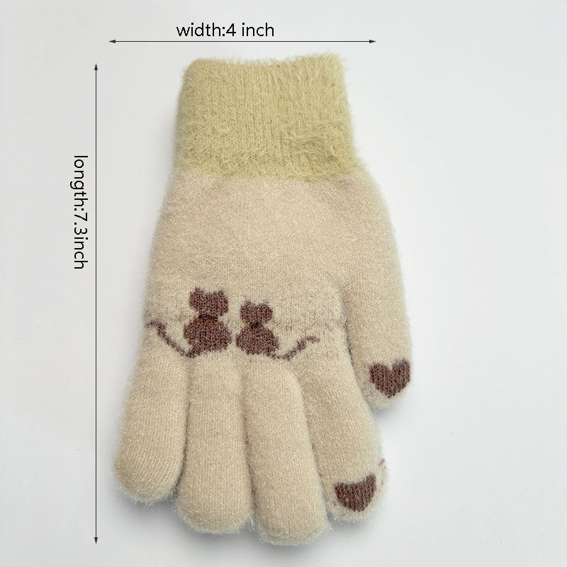 Women's Casual Cute Preppy Style Cat Gloves display picture 1